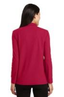 Port Authority Ladies Silk Touch Long Sleeve Polo Alternate View