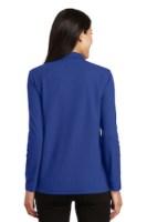 Port Authority Ladies Silk Touch Long Sleeve Polo Perspective View