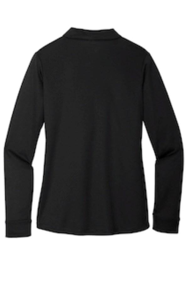 Port Authority Ladies Silk Touch Perf Long Sleeve Polo Additional view