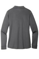 Port Authority Ladies Silk Touch Perf Long Sleeve Polo Alternate View