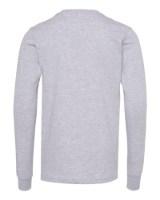 BELLA + CANVAS Youth Heather CVC Long Sleeve Tee Additional view