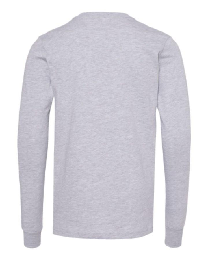 BELLA + CANVAS Youth Heather CVC Long Sleeve Tee Additional view