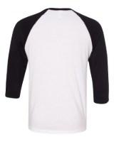 BELLA + CANVAS 3/4 Sleeve Baseball Tee Additional view