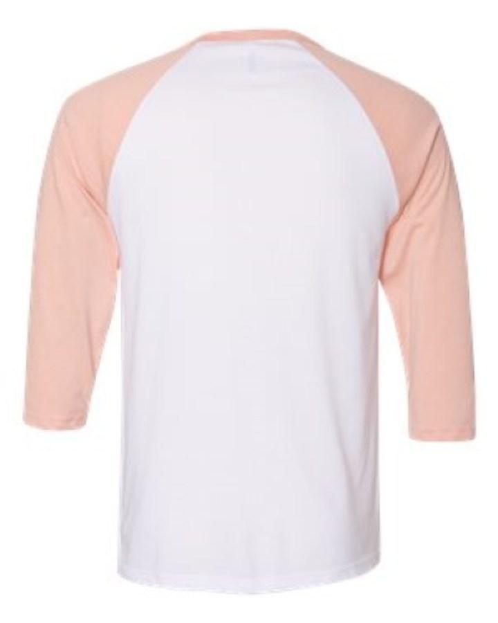 Picture of BELLA + CANVAS 3/4 Sleeve Baseball Tee