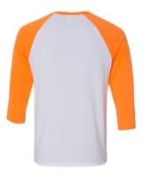 Picture of BELLA + CANVAS 3/4 Sleeve Baseball Tee
