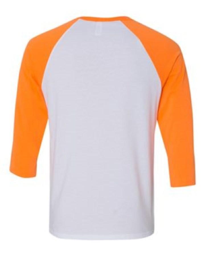 Picture of BELLA + CANVAS 3/4 Sleeve Baseball Tee