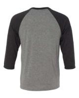 BELLA + CANVAS 3/4 Sleeve Baseball Tee Additional view