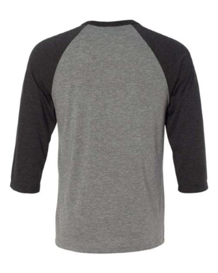 BELLA + CANVAS 3/4 Sleeve Baseball Tee Additional view