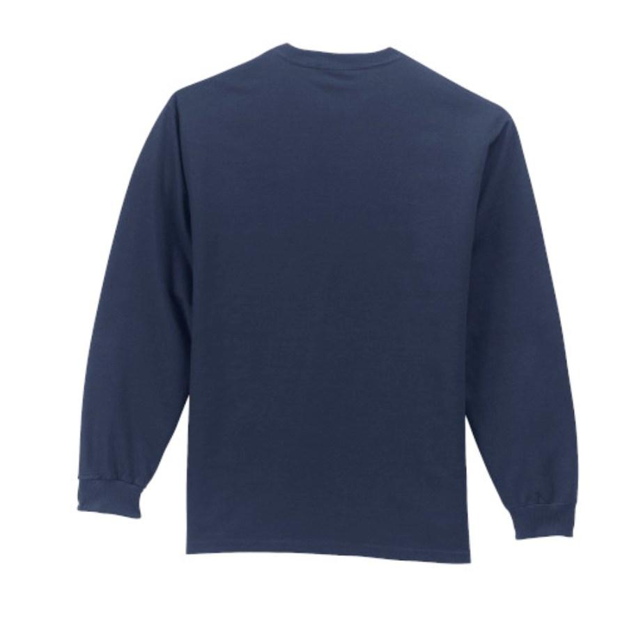 Port & Company Long Sleeve Essential Pocket Tee Alternate View