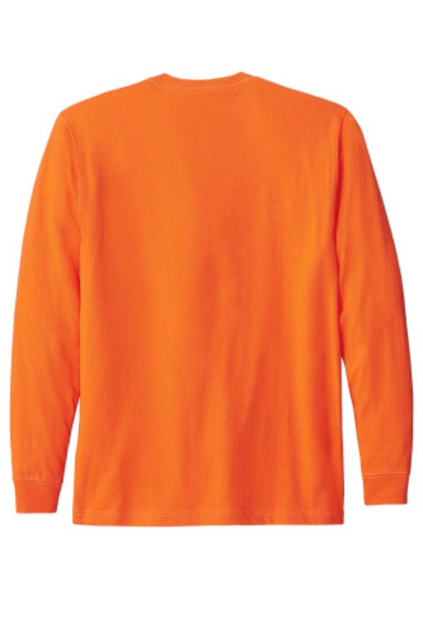 Carhartt Workwear Pocket Long Sleeve T-Shirt Feature Close-up