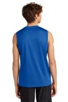Port & Company Performance Sleeveless T-Shirt Close Up Detail