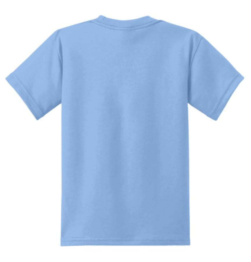 Port & Company Youth Core Blend T-Shirt Perspective View