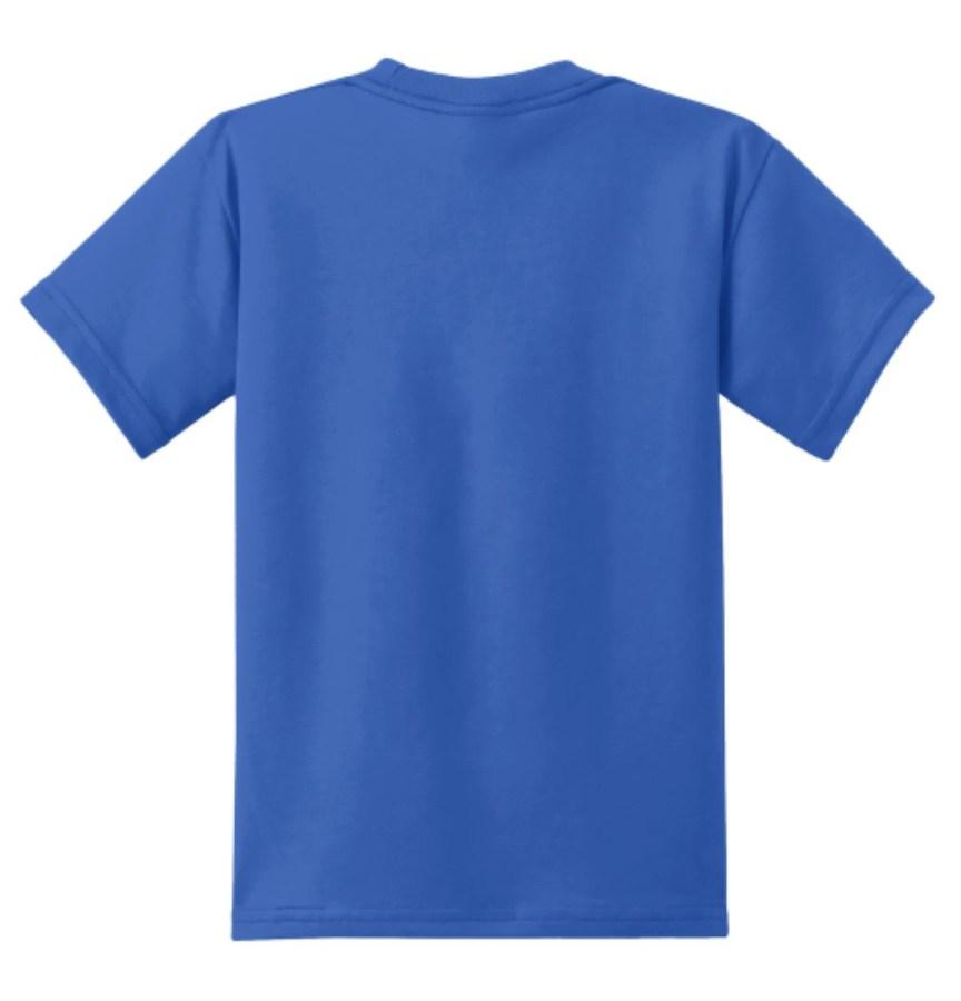 Port & Company Youth Core Blend T-Shirt Feature Close-up