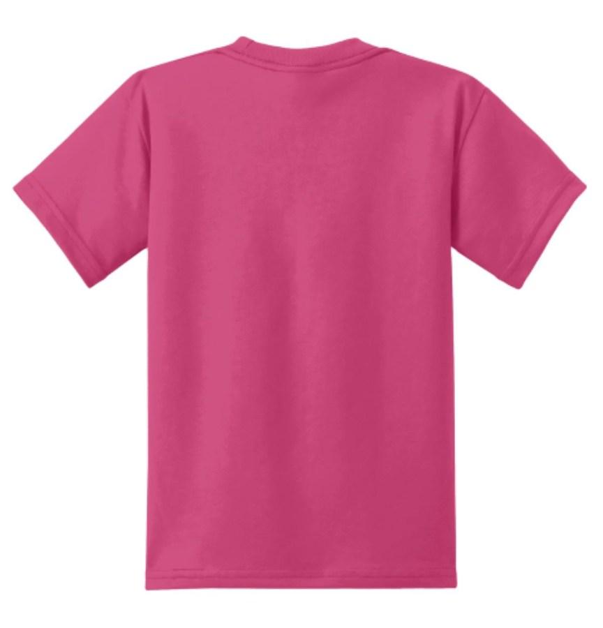 Port & Company Youth Core Blend T-Shirt Close Up Detail