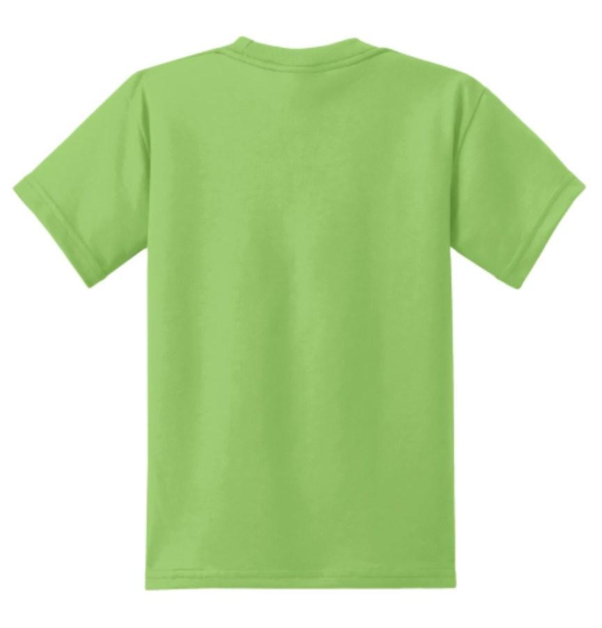 Port & Company Youth Core Blend T-Shirt Feature Close-up