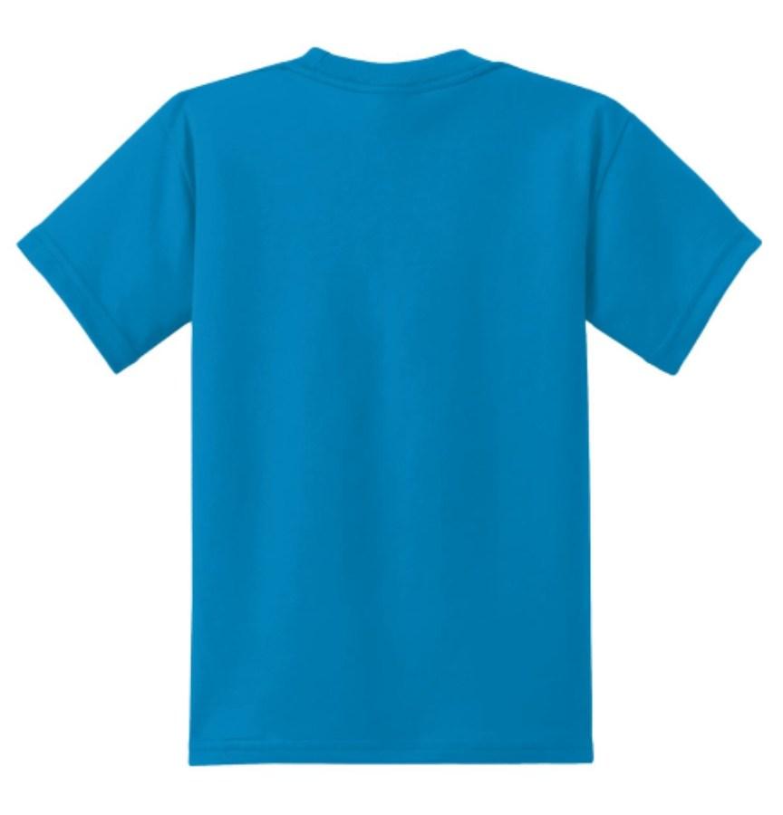 Port & Company Youth Core Blend T-Shirt Perspective View