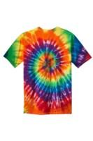 Port & Company Youth Tie-Dye T-Shirt Perspective View