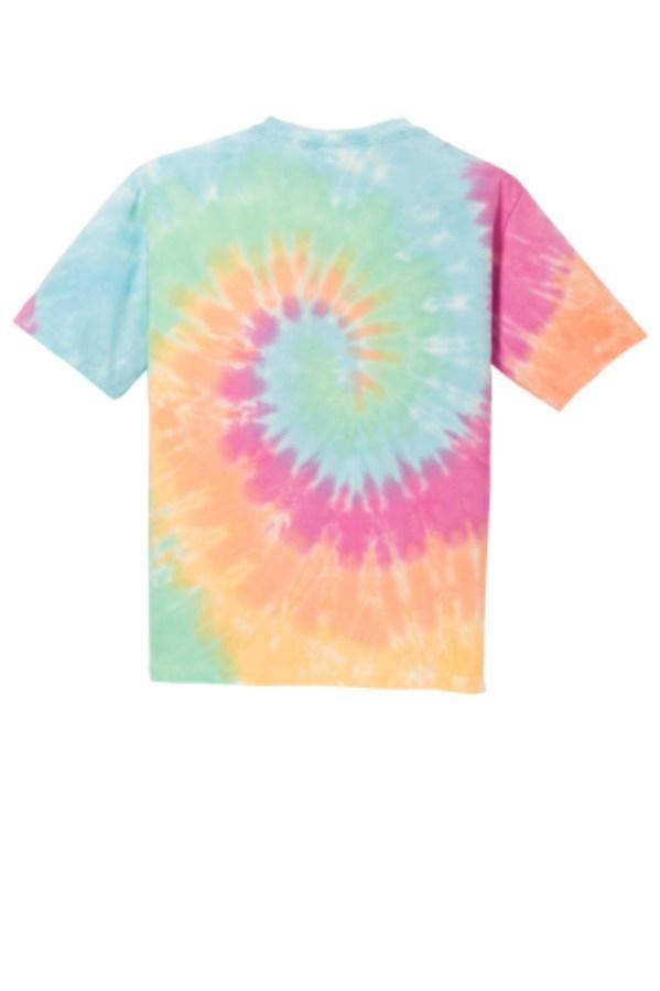 Port & Company Youth Tie-Dye T-Shirt Perspective View