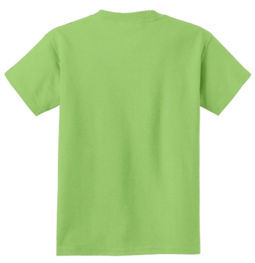 Port & Company Youth Essential T-Shirt Close Up Detail