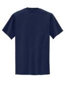 Port & Company Tall Core Blend Pocket T-Shirt Close Up Detail