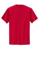Port & Company Tall Core Blend Pocket T-Shirt Feature Close-up
