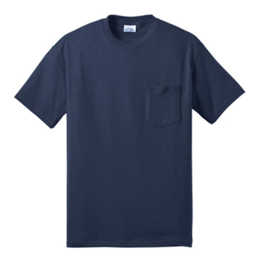 Port & Company Core Blend Pocket T-Shirt Additional Angle