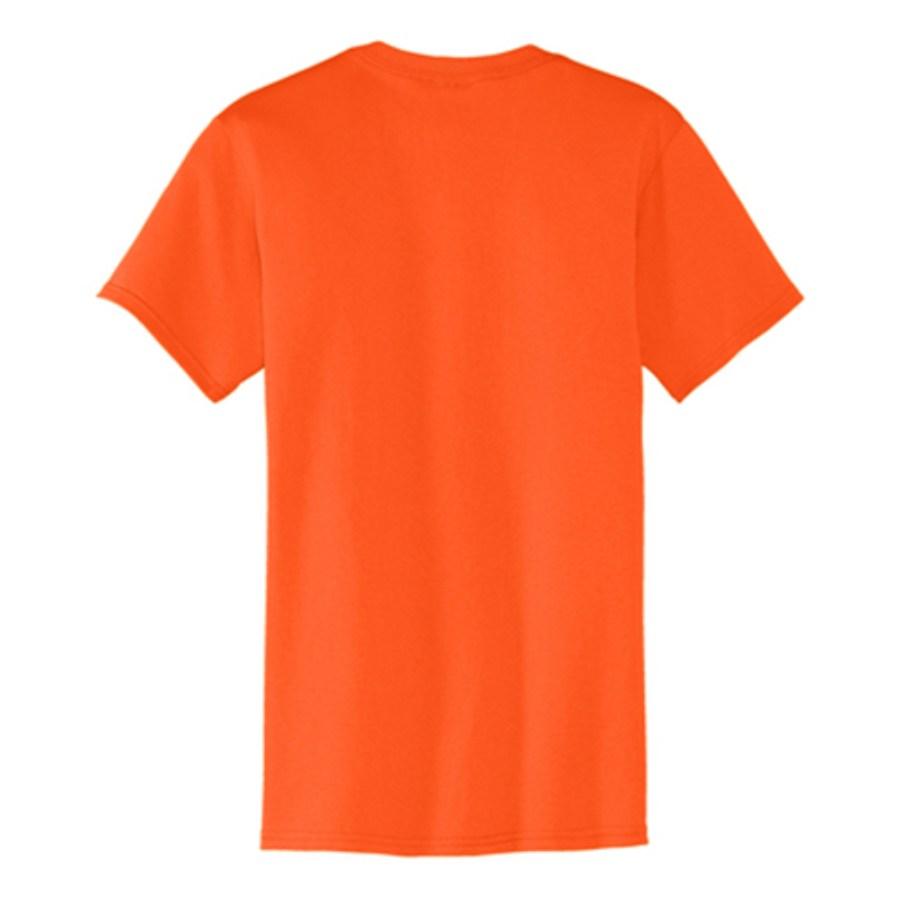 Port & Company Core Blend Pocket T-Shirt Feature Close-up