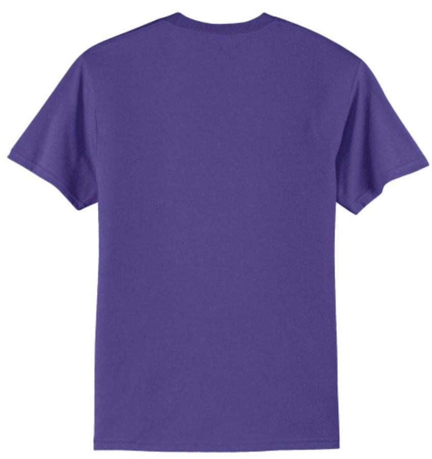 Port & Company Tall Core Blend T-Shirt Perspective View