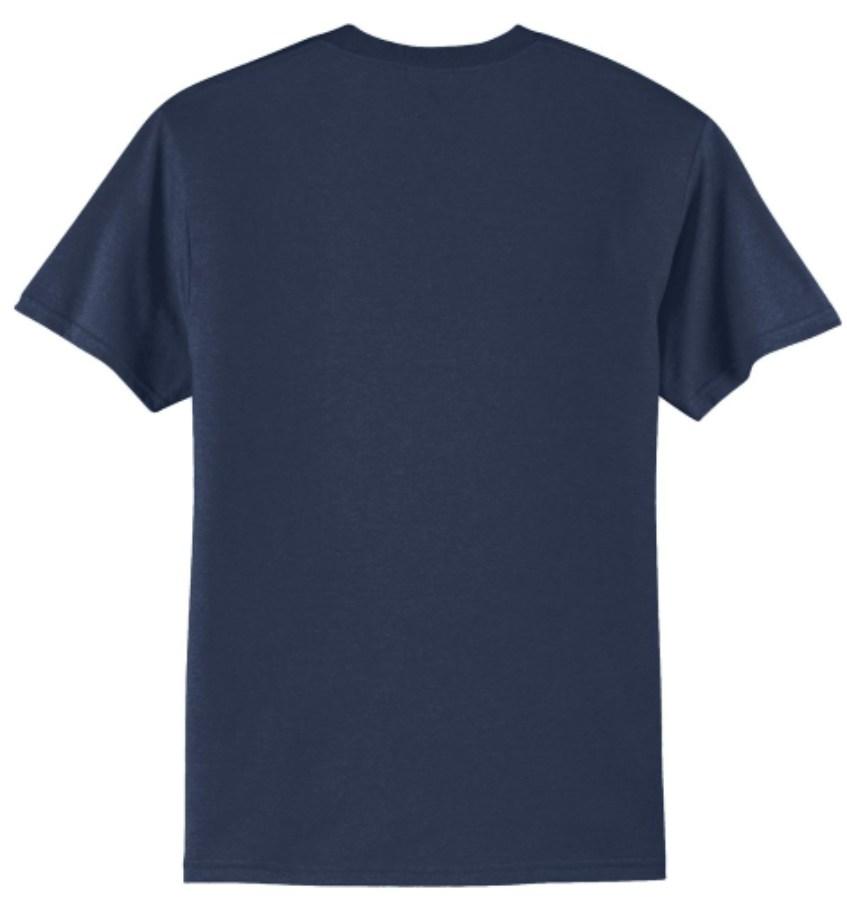Port & Company Tall Core Blend T-Shirt Perspective View