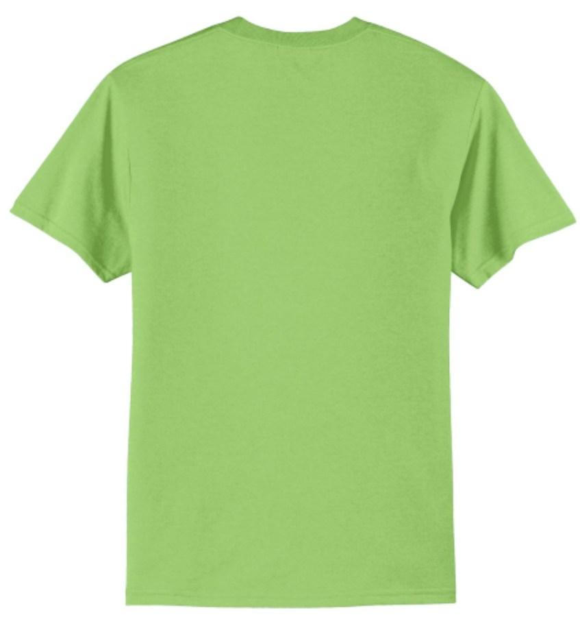 Port & Company Tall Core Blend T-Shirt Close Up Detail
