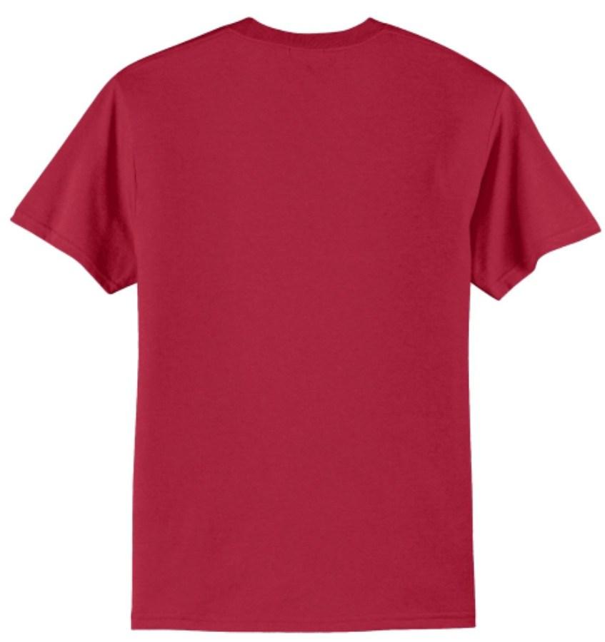 Port & Company Core Blend T-Shirt Close Up Detail
