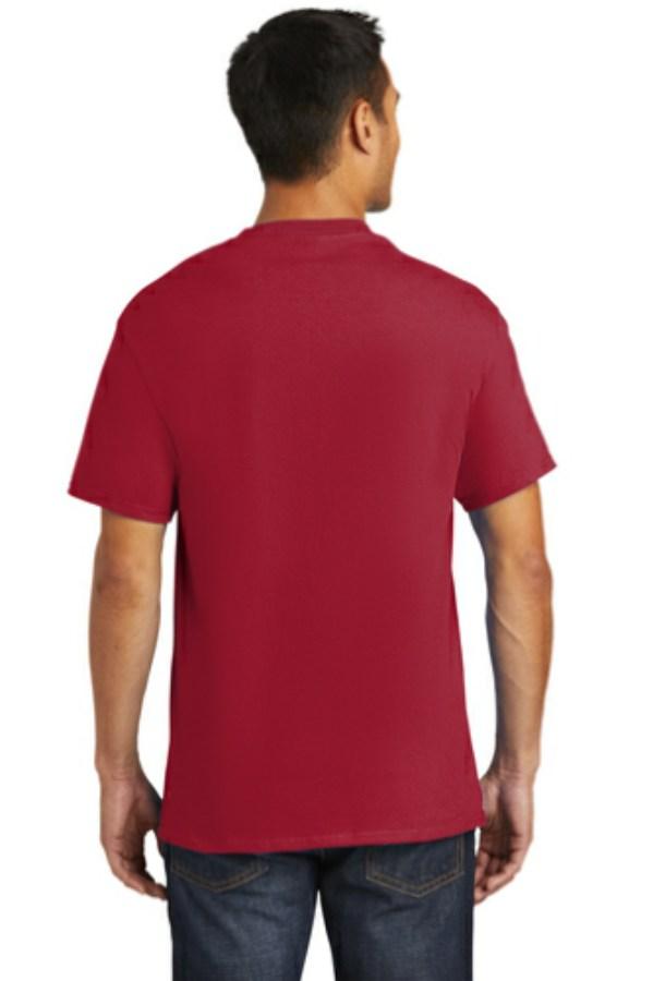 Port & Company Tall Essential Pocket T-Shirt Perspective View