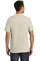 Port & Company Tall Essential Pocket T-Shirt Feature Close-up