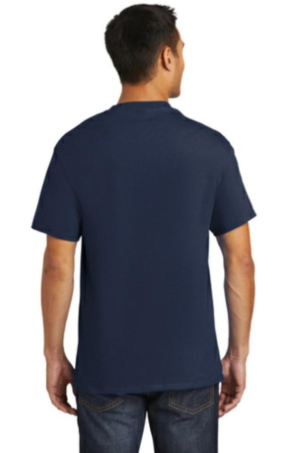 Port & Company Tall Essential Pocket T-Shirt Perspective View