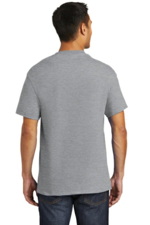 Port & Company Tall Essential Pocket T-Shirt Perspective View