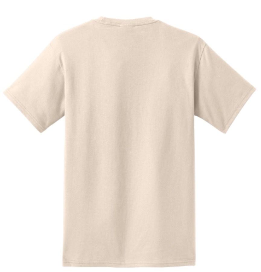 Port & Company Essential Pocket T-Shirt Close Up Detail