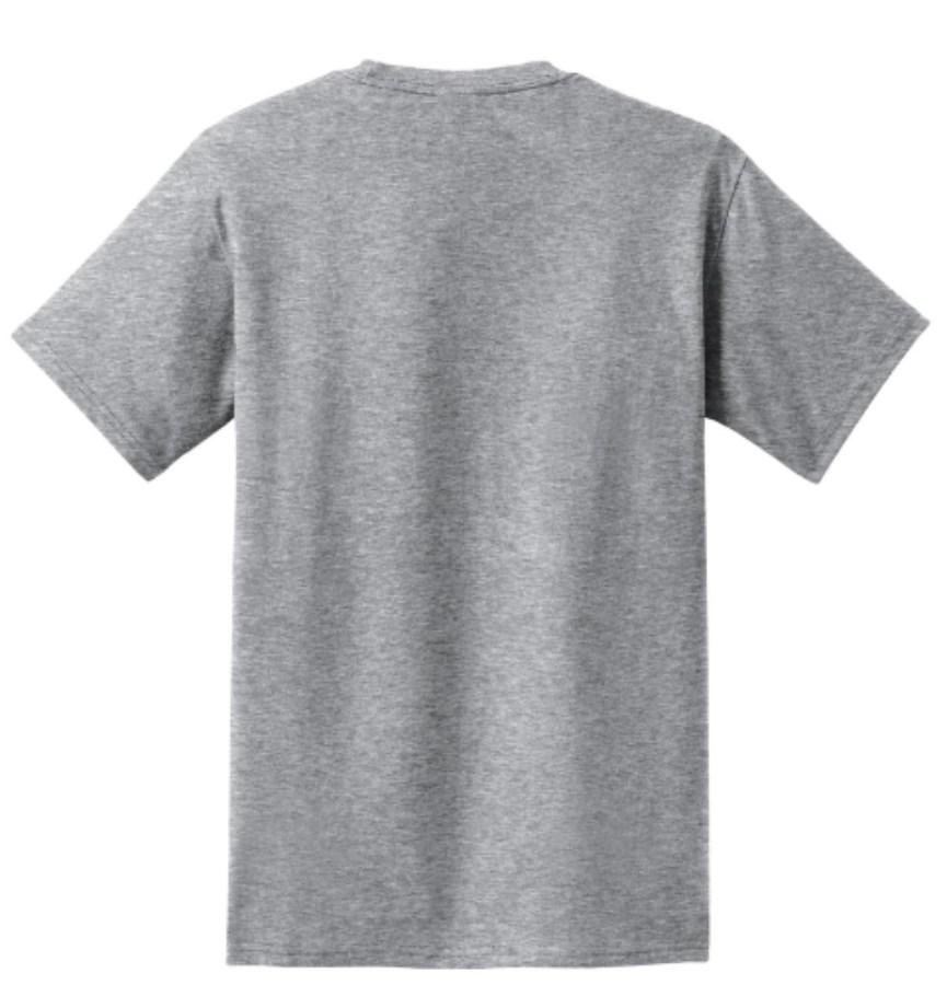 Port & Company Essential Pocket T-Shirt Feature Close-up