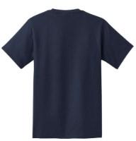 Port & Company Essential Pocket T-Shirt Feature Close-up