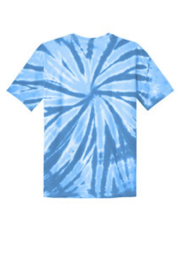 Port & Company Tie-Dye T-Shirt Perspective View