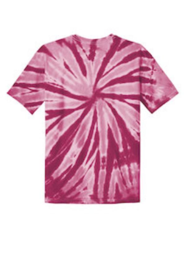 Port & Company Tie-Dye T-Shirt Close Up Detail