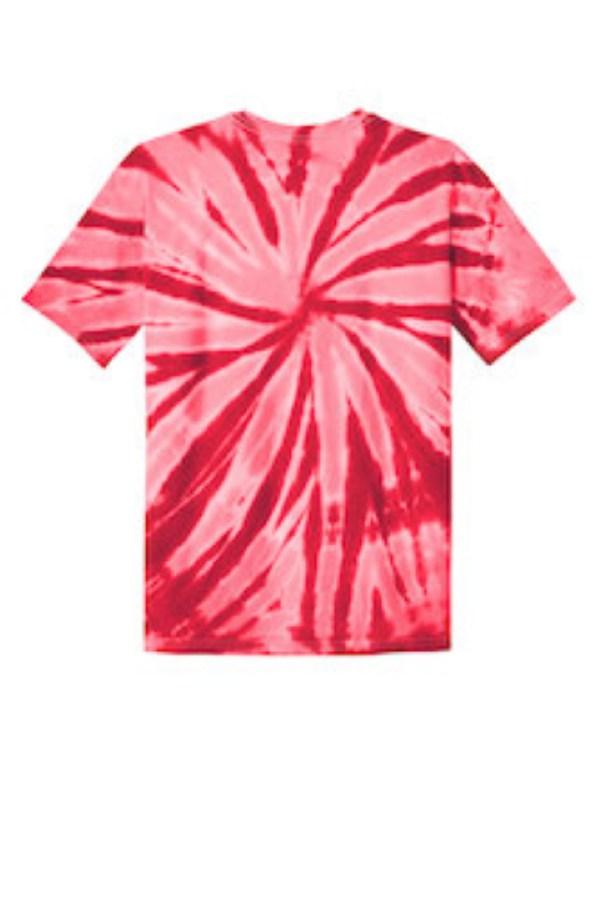 Port & Company Tie-Dye T-Shirt Perspective View