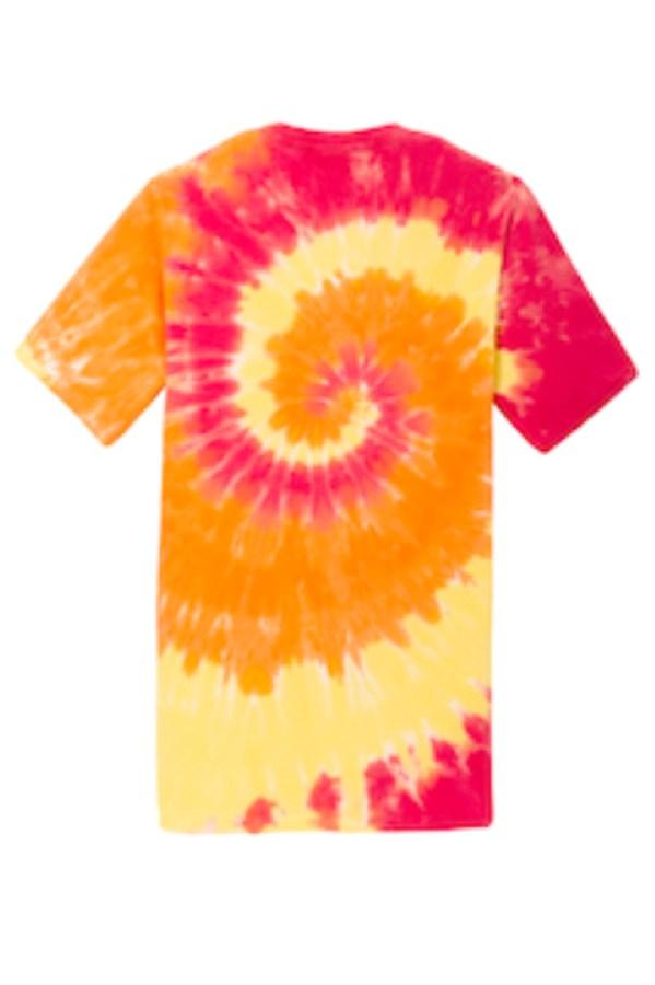 Port & Company Tie-Dye T-Shirt Feature Close-up
