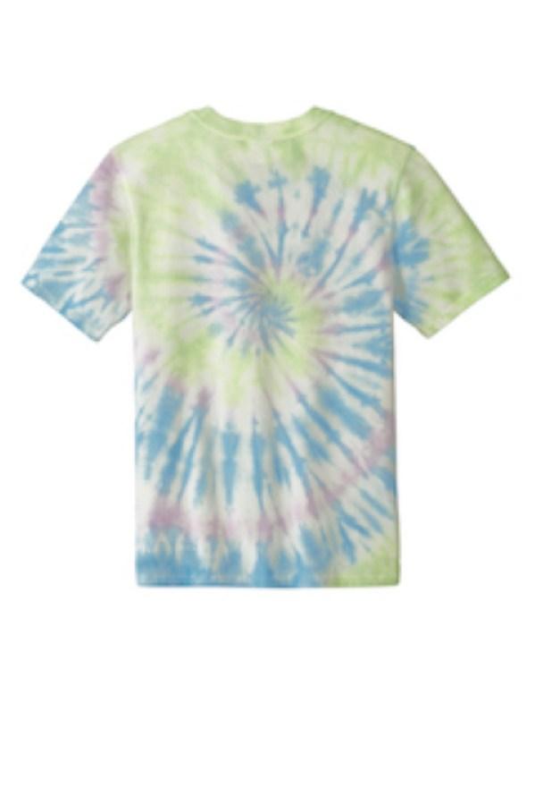 Port & Company Tie-Dye T-Shirt Perspective View