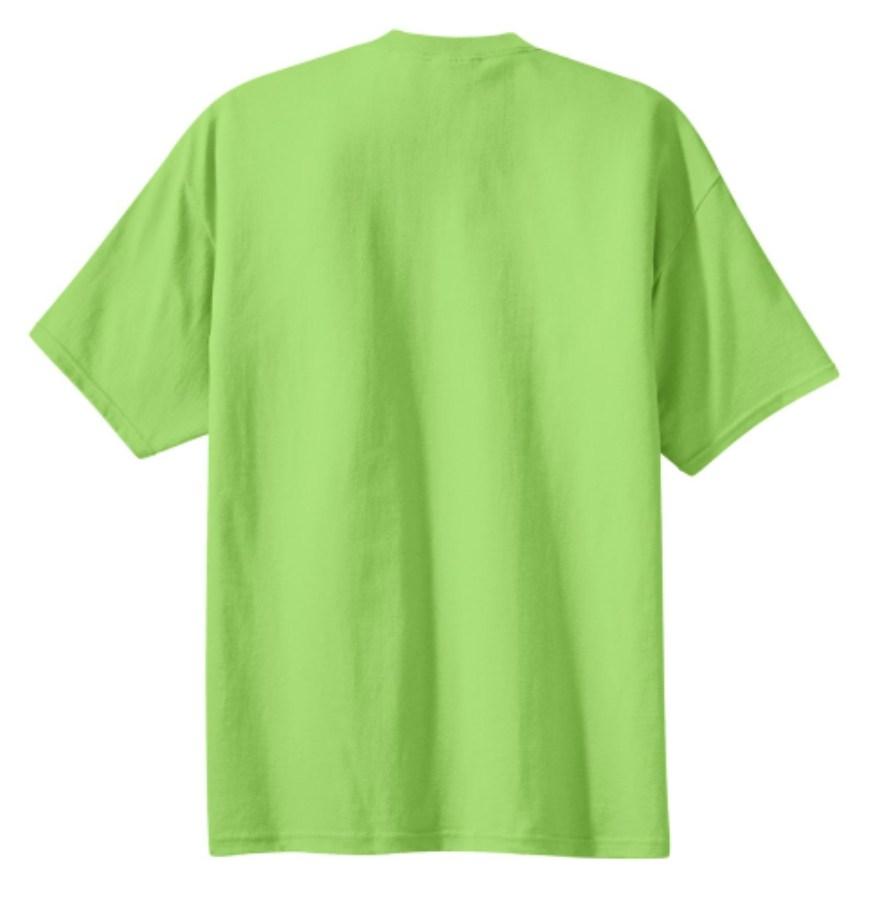 Port & Company Tall Essential T-Shirt Feature Close-up