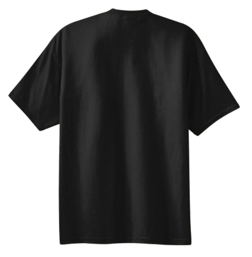 Port & Company Tall Essential T-Shirt Feature Close-up
