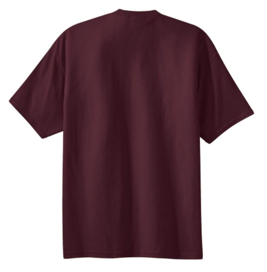 Port & Company Tall Essential T-Shirt Feature Close-up