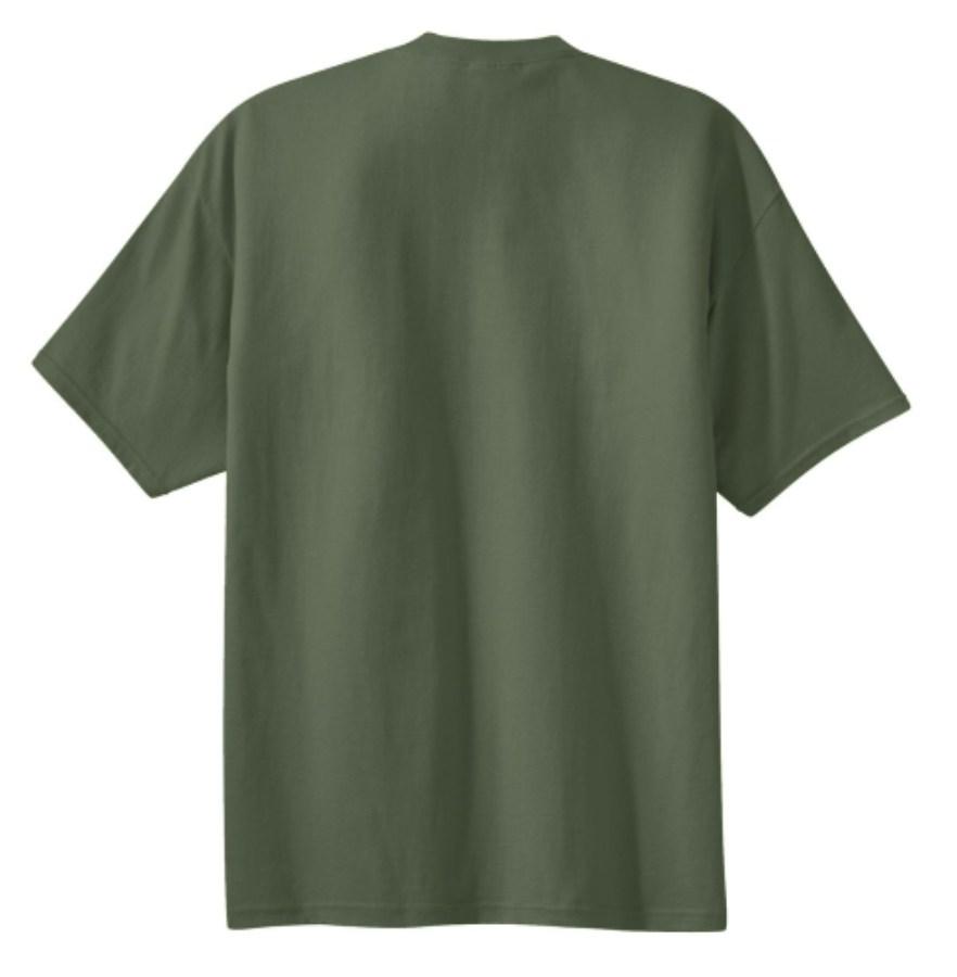 Port & Company Tall Essential T-Shirt Feature Close-up