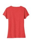 Port & Company Ladies Tri-Blend V-Neck T-Shirt Feature Close-up