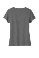 Port & Company Ladies Tri-Blend V-Neck T-Shirt Close Up Detail