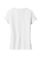 Port & Company Ladies Tri-Blend V-Neck T-Shirt Feature Close-up